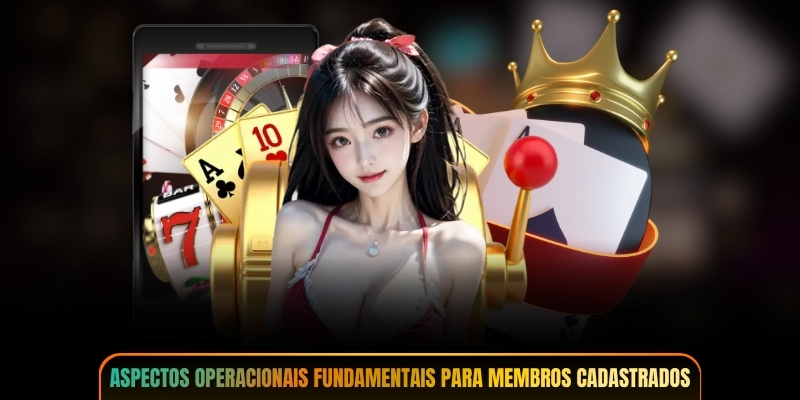 Aspectos operacionais fundamentais para membros cadastrados