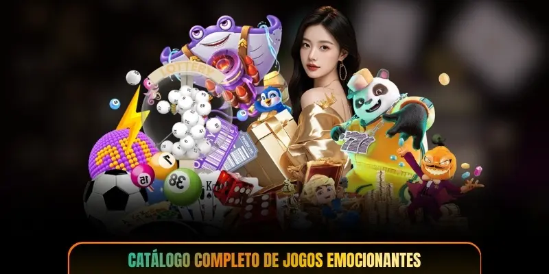 Catálogo completo de jogos emocionantes