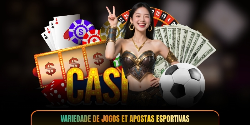 Variedade de jogos et apostas esportivas